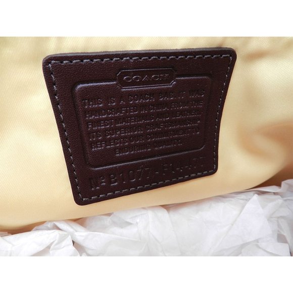 Coach Shoulder Bag - Authentic - Brand New - Picture 7 of 14